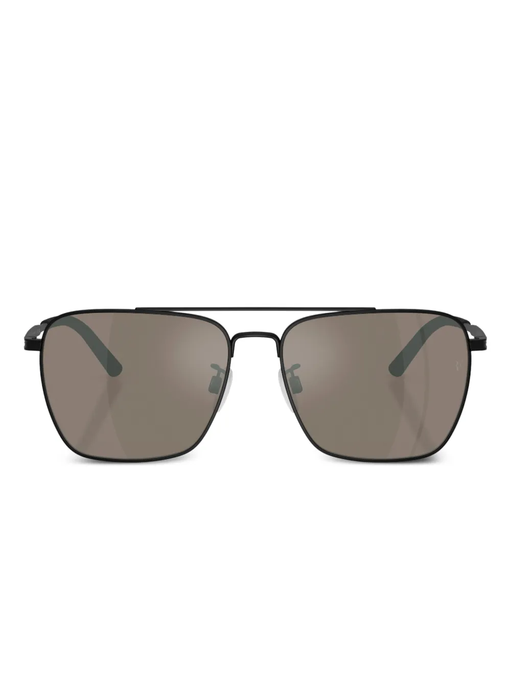 Oliver Peoples Occhiali da sole R-15 quadrati - Nero