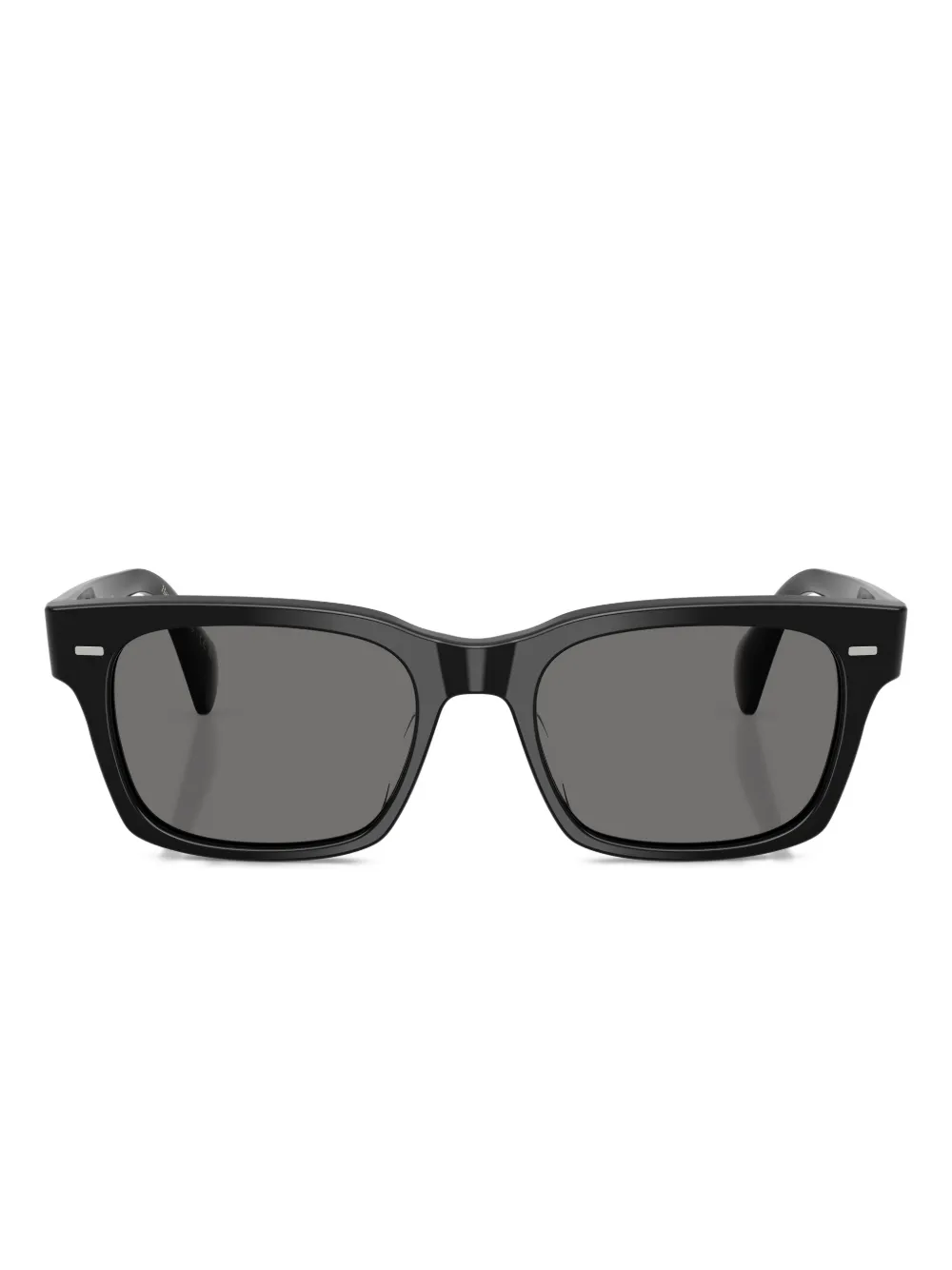 Oliver Peoples Occhiali da sole Ryce squadrati - Nero