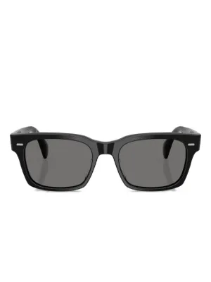 Oliver Peoples Ms. Oliver スクエアサングラス | ブラック | FARFETCH JP