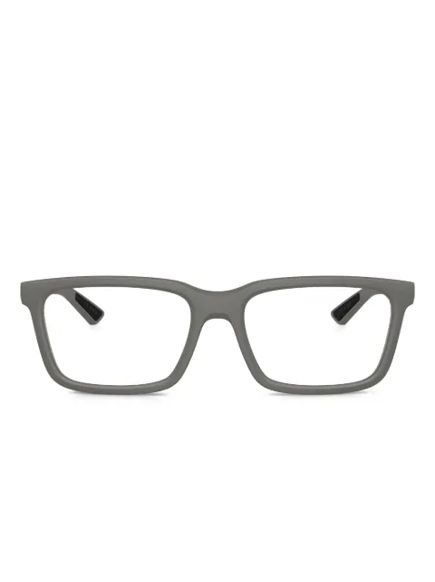 Prada Linea Rossa square-frame logo glasses