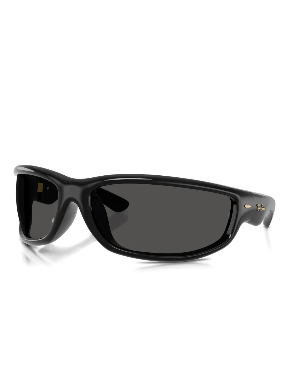 Ray-Ban X A$AP Rocky Ultra-Wrap square-frame sunglasses - Zwart