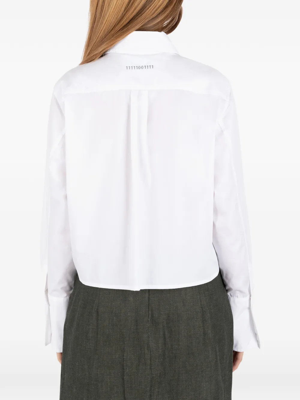 Bow-Detail Cotton Shirt
