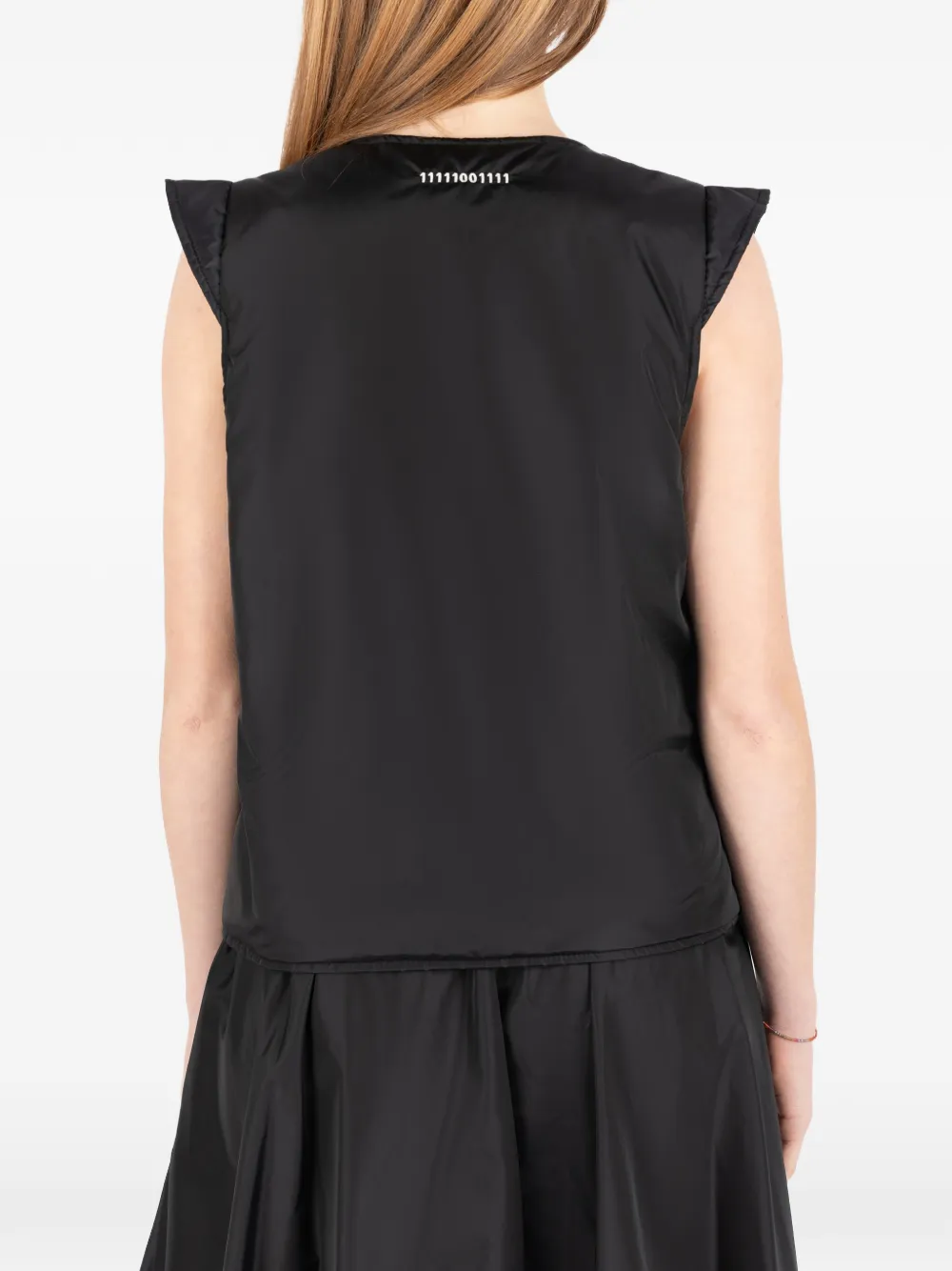 Société Anonyme Gilet met gestrikt detail Zwart