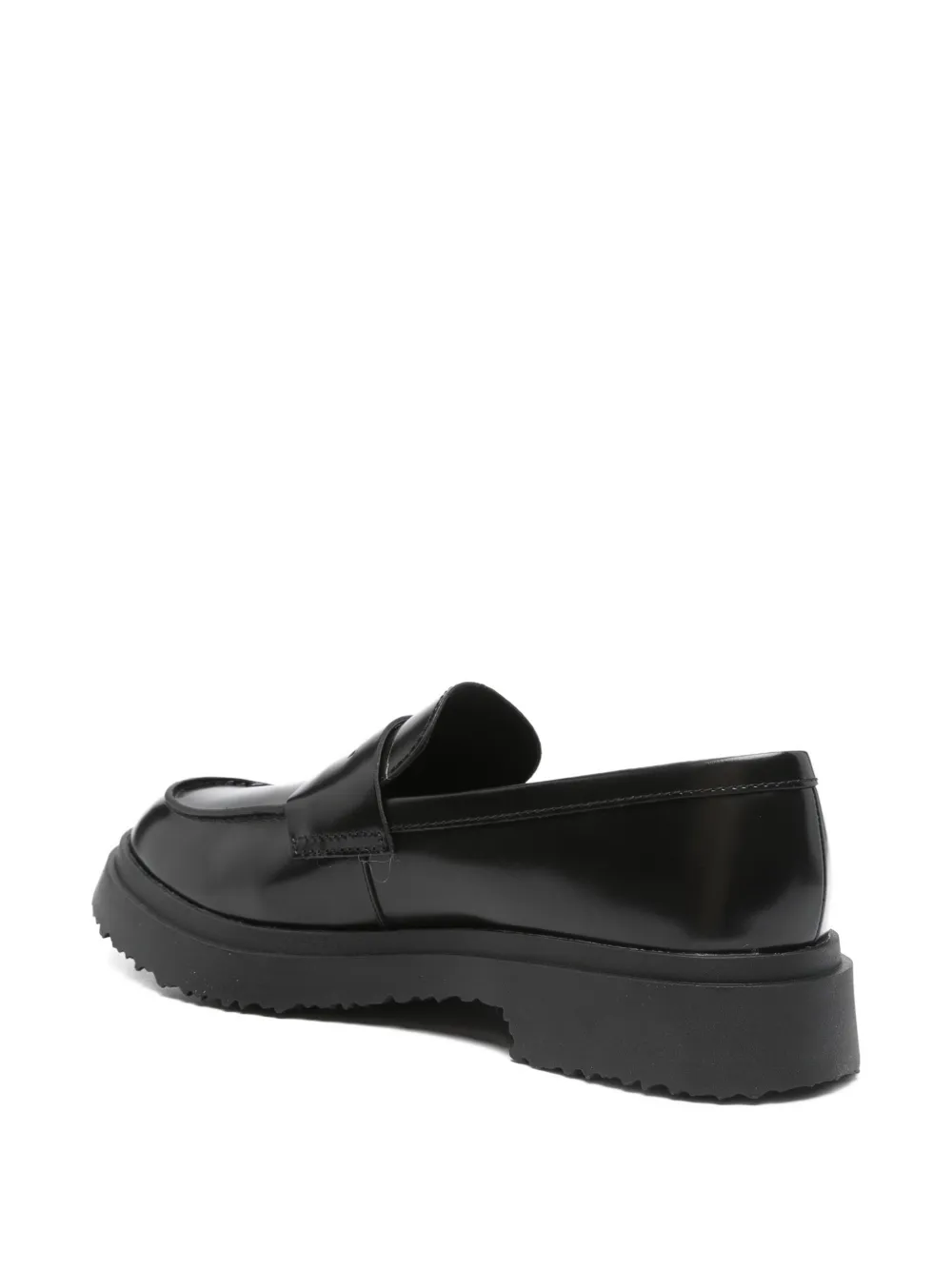 Camper Walden loafers met penny bandje Zwart