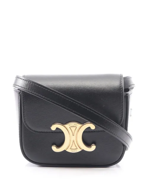 Celine Pre-Owned 2010-2025 Mini Calfskin Claude crossbody bag