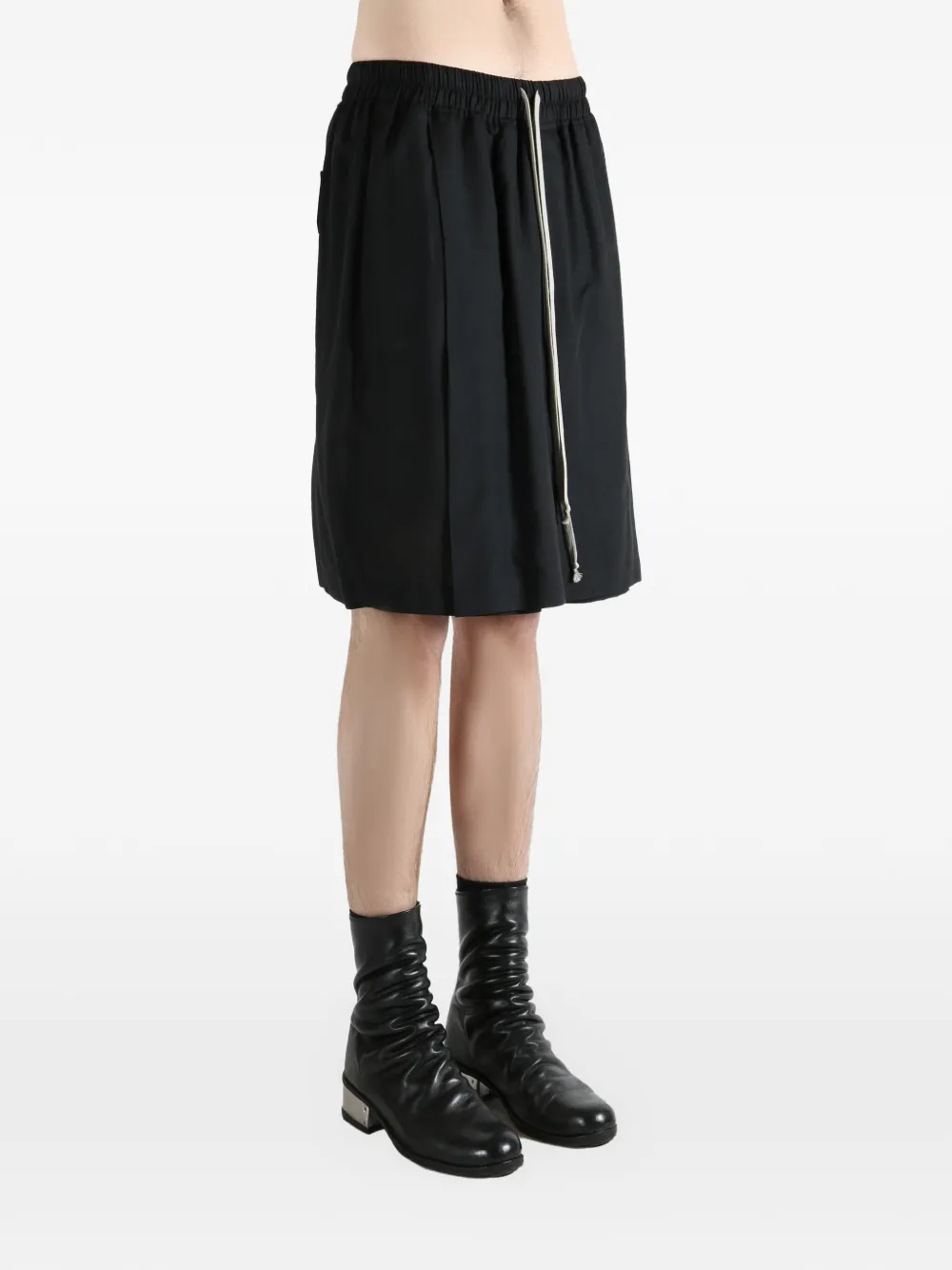 Rick Owens Shorts met trekkoord Zwart