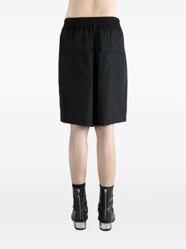 Rick Owens ドローストリング ショートパンツ | ブラック | FARFETCH JP