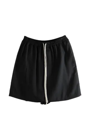Rick Owens DRKSHDW ドローストリング ショートパンツ | ブラック