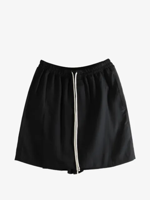 Rick Owens shorts con cordones en la pretina