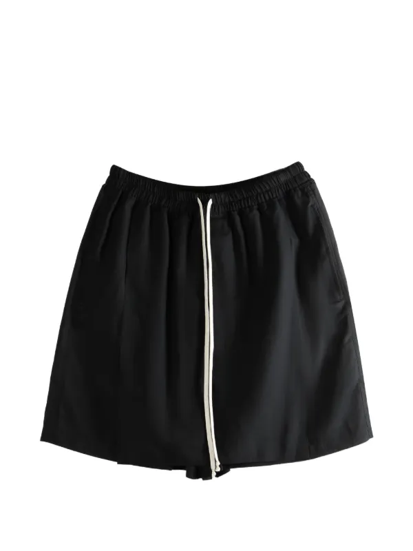 Rick Owens ドローストリング ショートパンツ | ブラック | FARFETCH JP