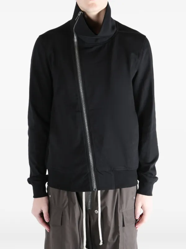 Rick Owens funnel-neck zip-up Jacket | Black | FARFETCH