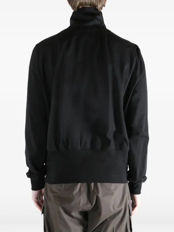 Rick Owens funnel-neck zip-up Jacket | Black | FARFETCH