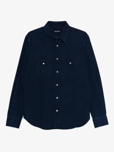 TOM FORD chest-pocket shirt