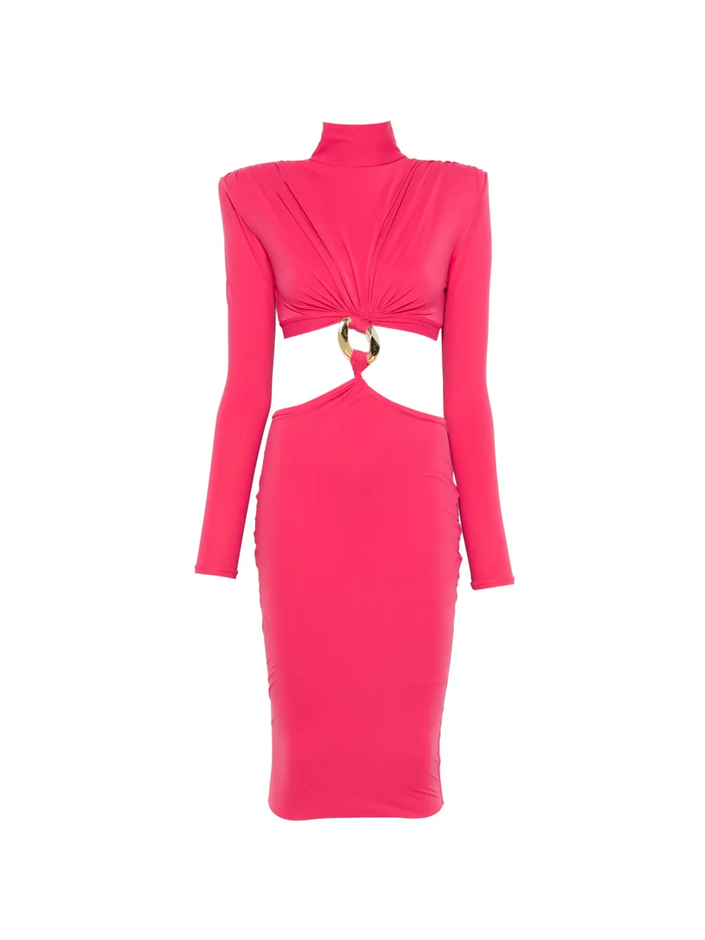 MITILIANE COUTURE Abito con dettaglio cut-out - Rosa