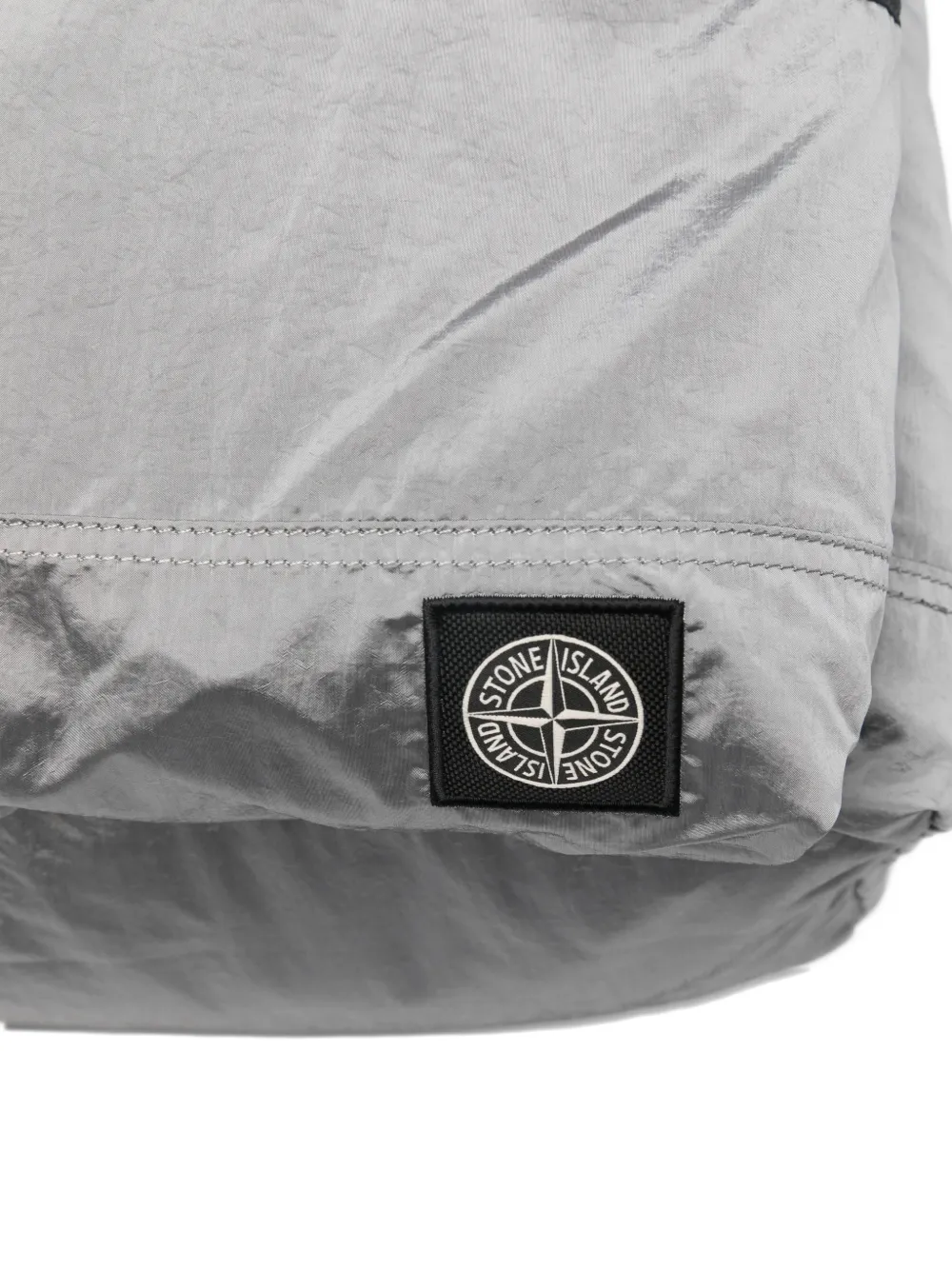 Stone Island Econyl gecoate rugzak Grijs
