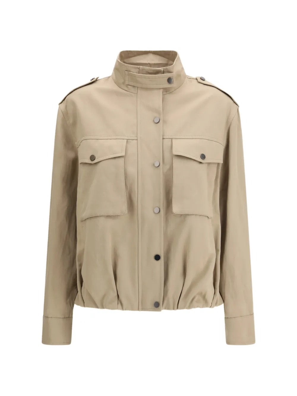 Brunello Cucinelli pocket button jacket - Nude