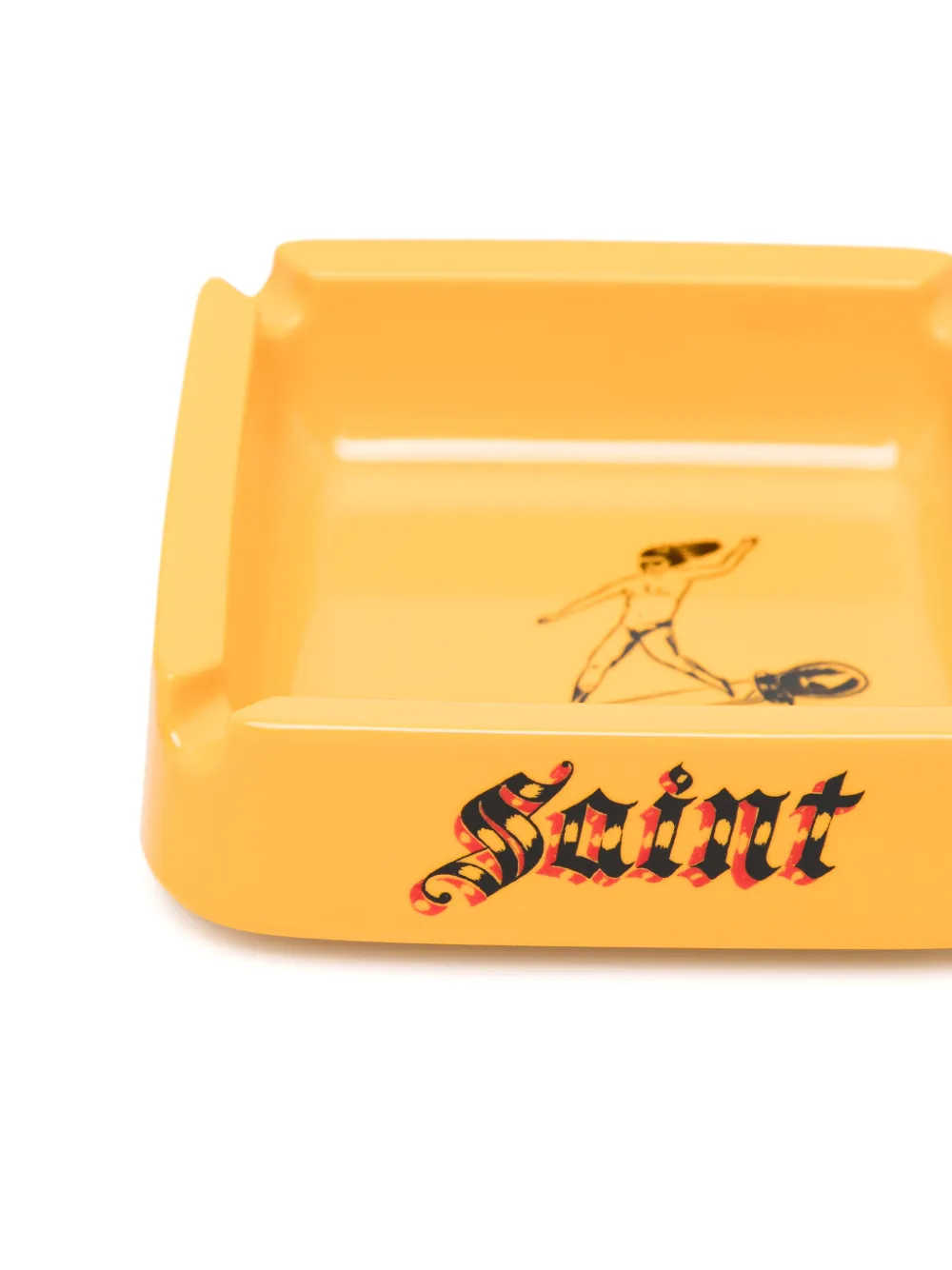  Saint Mxxxxxx Figure Graphic Tray - Yellow 