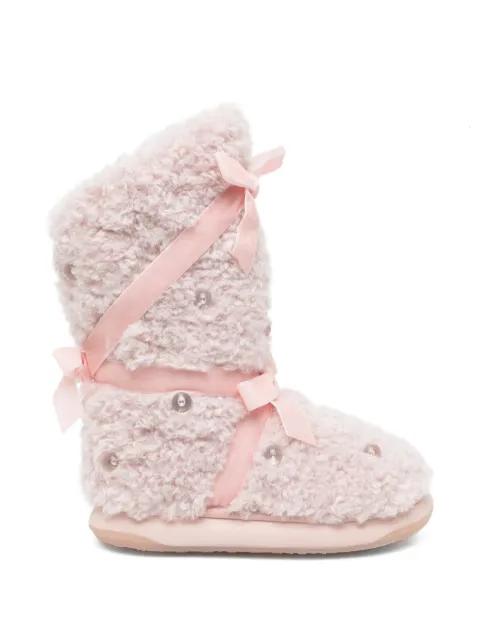 ROCKFISH Bota x Susan Fang com pelos