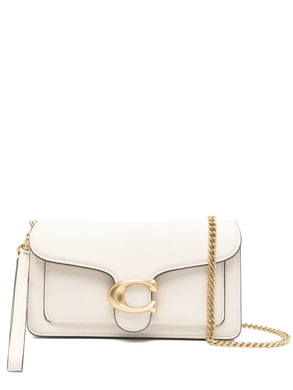 Coach turnlock chain cross body bag - Toni neutri