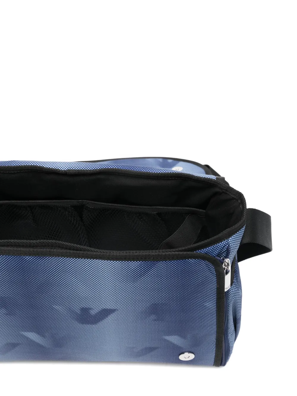 Emporio Armani Kids Luiertas met logoprint Blauw