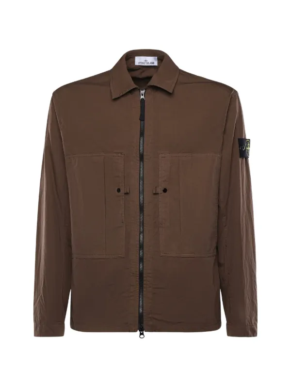 ジャケット・アウター stone  WAPPEN POCKET SHIRT JACKET 中古・古着通販】STONE ISLAND (ストーンアイランド) WAPPEN SHADOW
