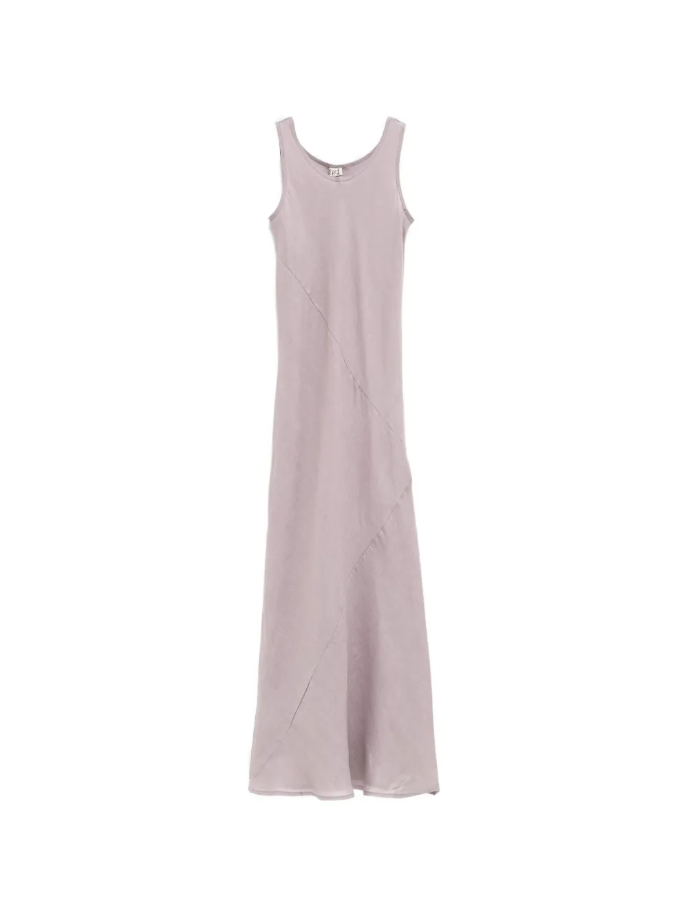 Baserange panelled sleeveless maxi dress - Purple