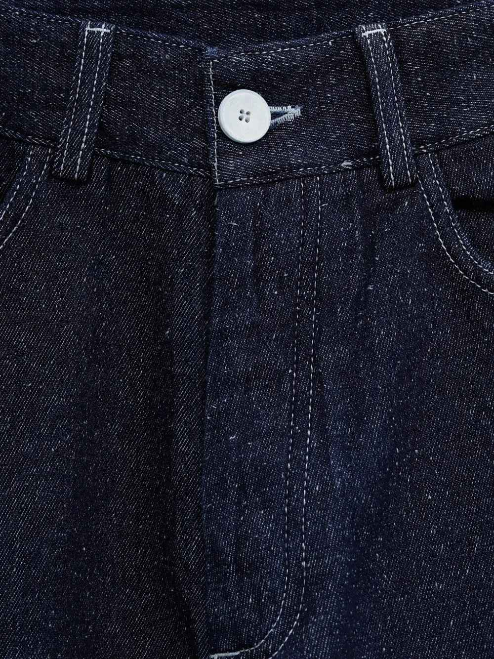  Baserange Tajo Button Jeans - Blue 
