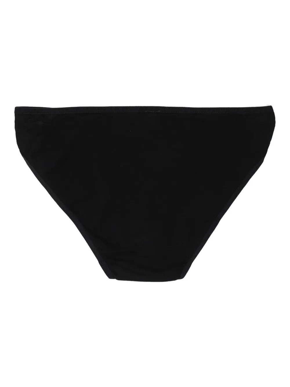 Baserange seam-detail briefs - Zwart