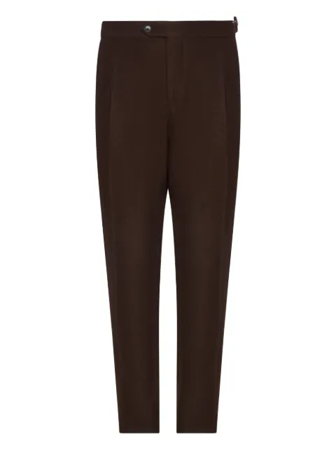 FRANZESE COLLECTION double waistband dart trousers