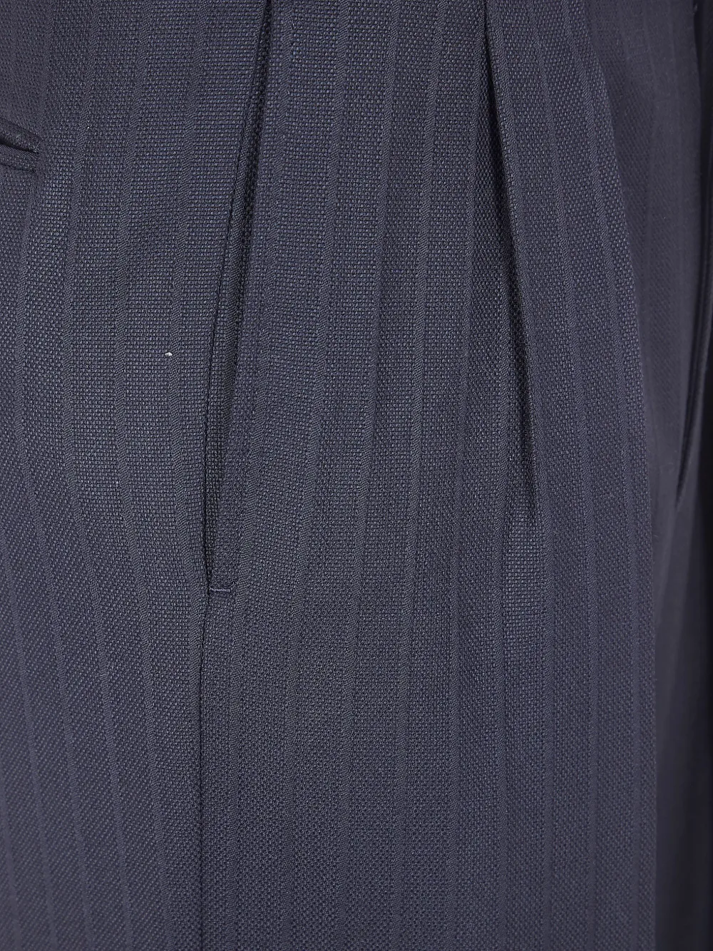 TOM FORD Pantalon met krijtstreep Blauw