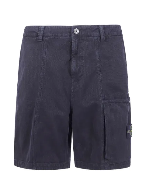 Stone Island cargo-pocket cotton shorts
