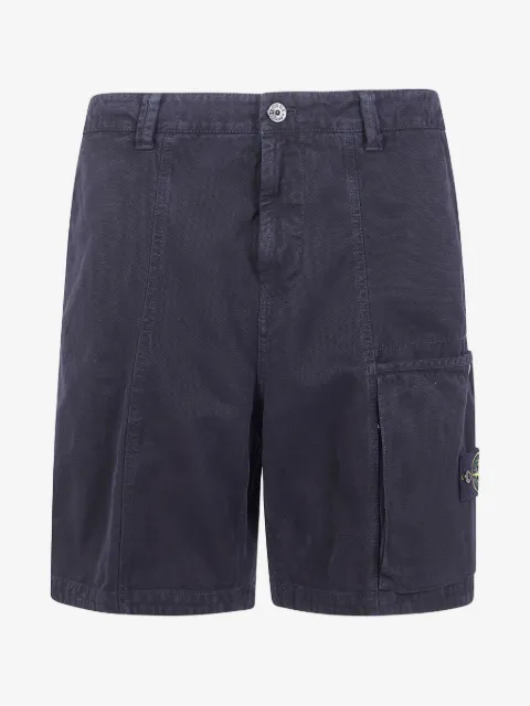 Stone Island l100014 organic panama cotton old-effect comfort-fit cargo trousers