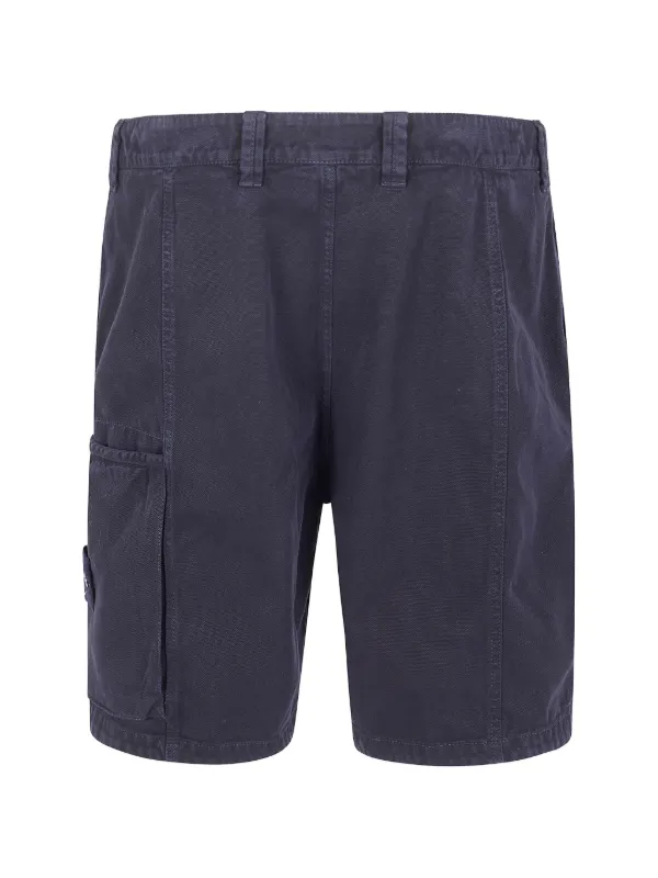 Stone Island カーゴショーツ | ブルー | FARFETCH JP