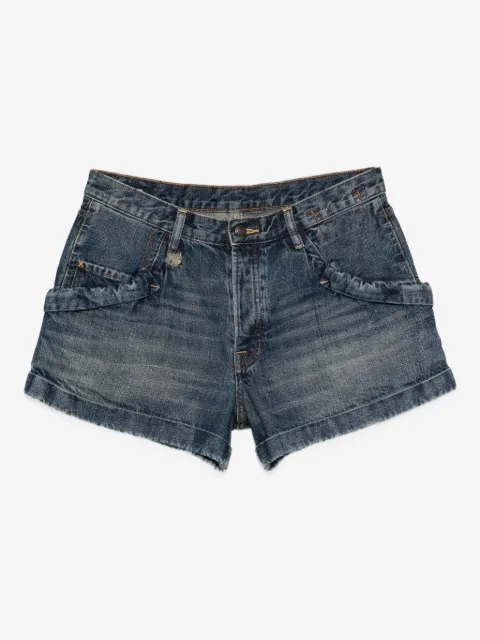 R13 Klassische Jeans-Shorts