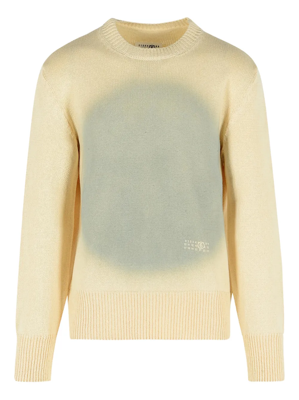 MM6 Maison Margiela knitted sweater - Neutrals