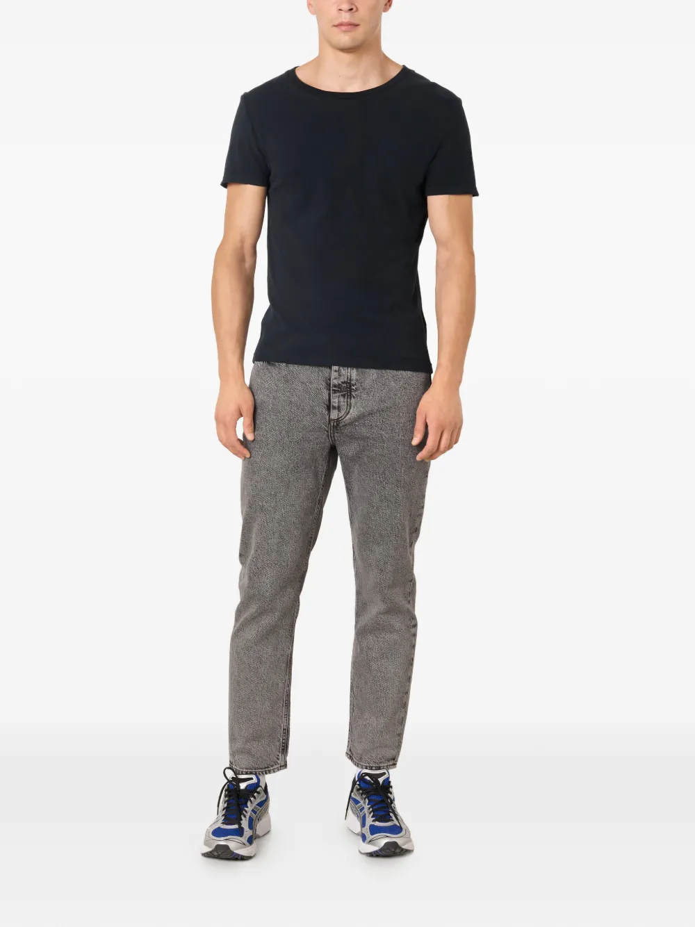 American Vintage Yopday washed-effect jeans - Grijs