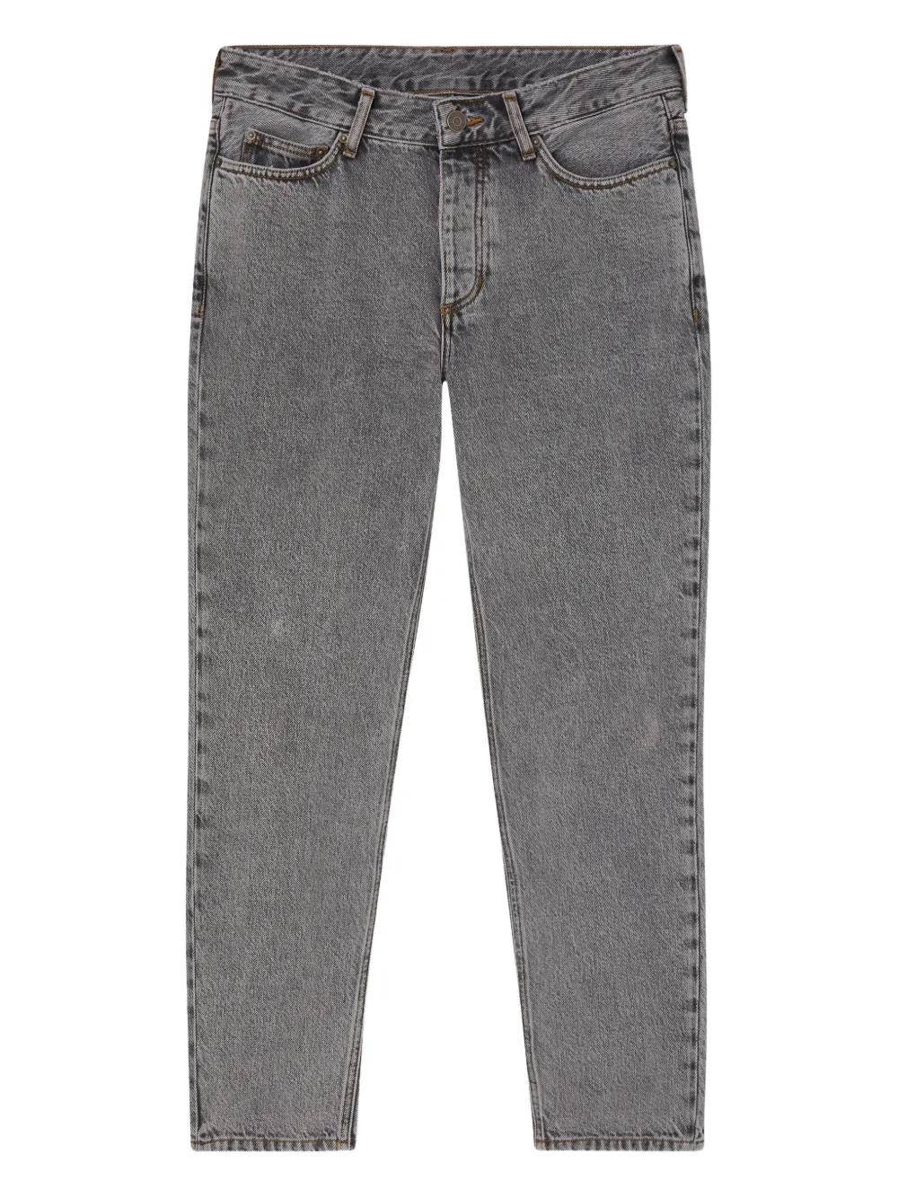 American Vintage Yopday washed-effect jeans - Grau