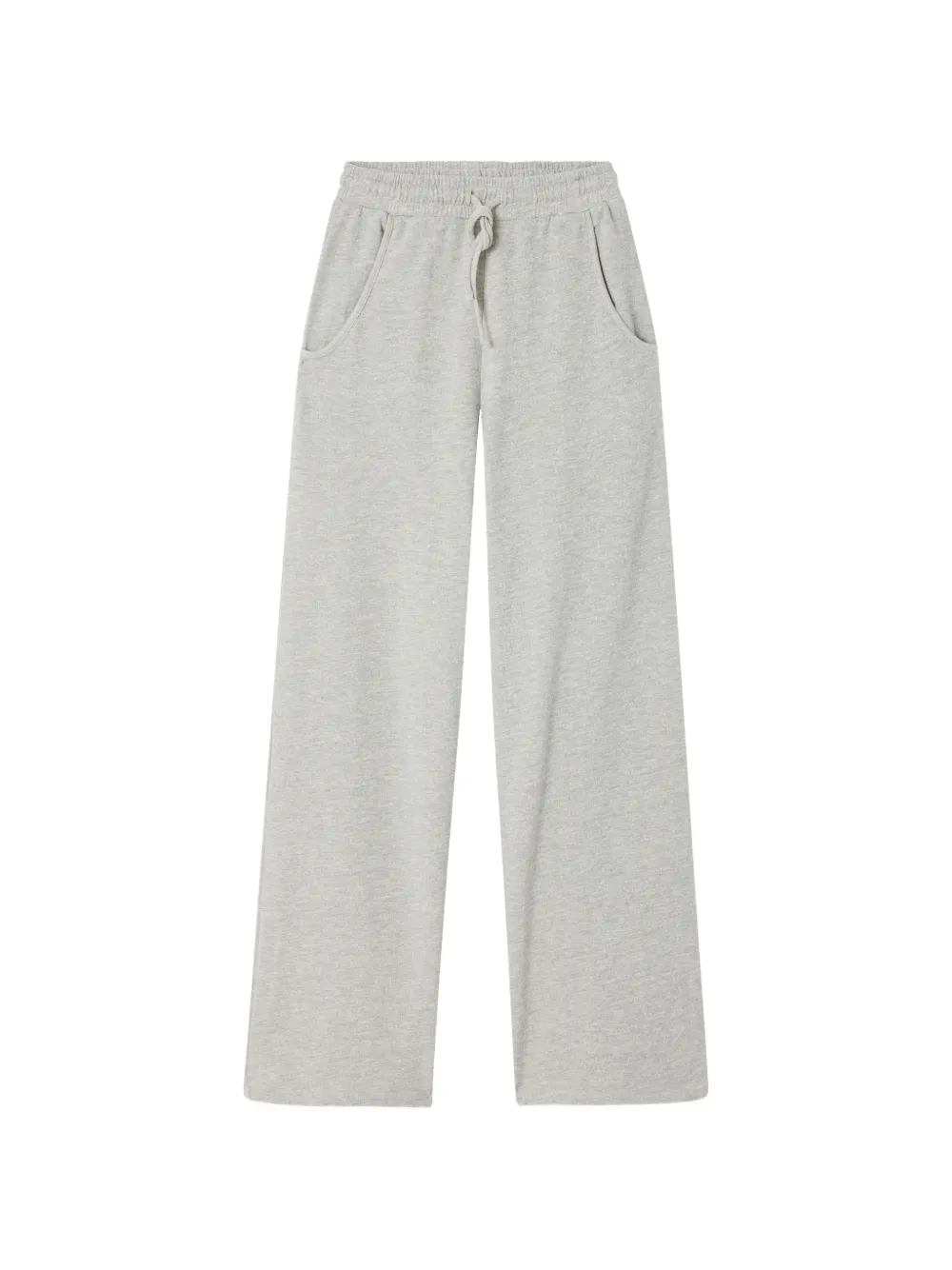 American Vintage Zofbay drawstring print-patch track pants - Grigio