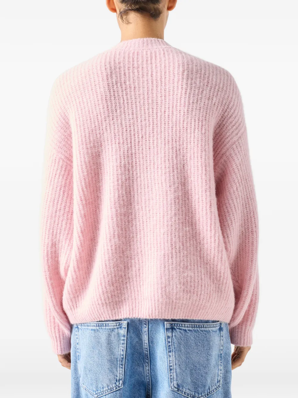 American Vintage East vest met lange mouwen Roze