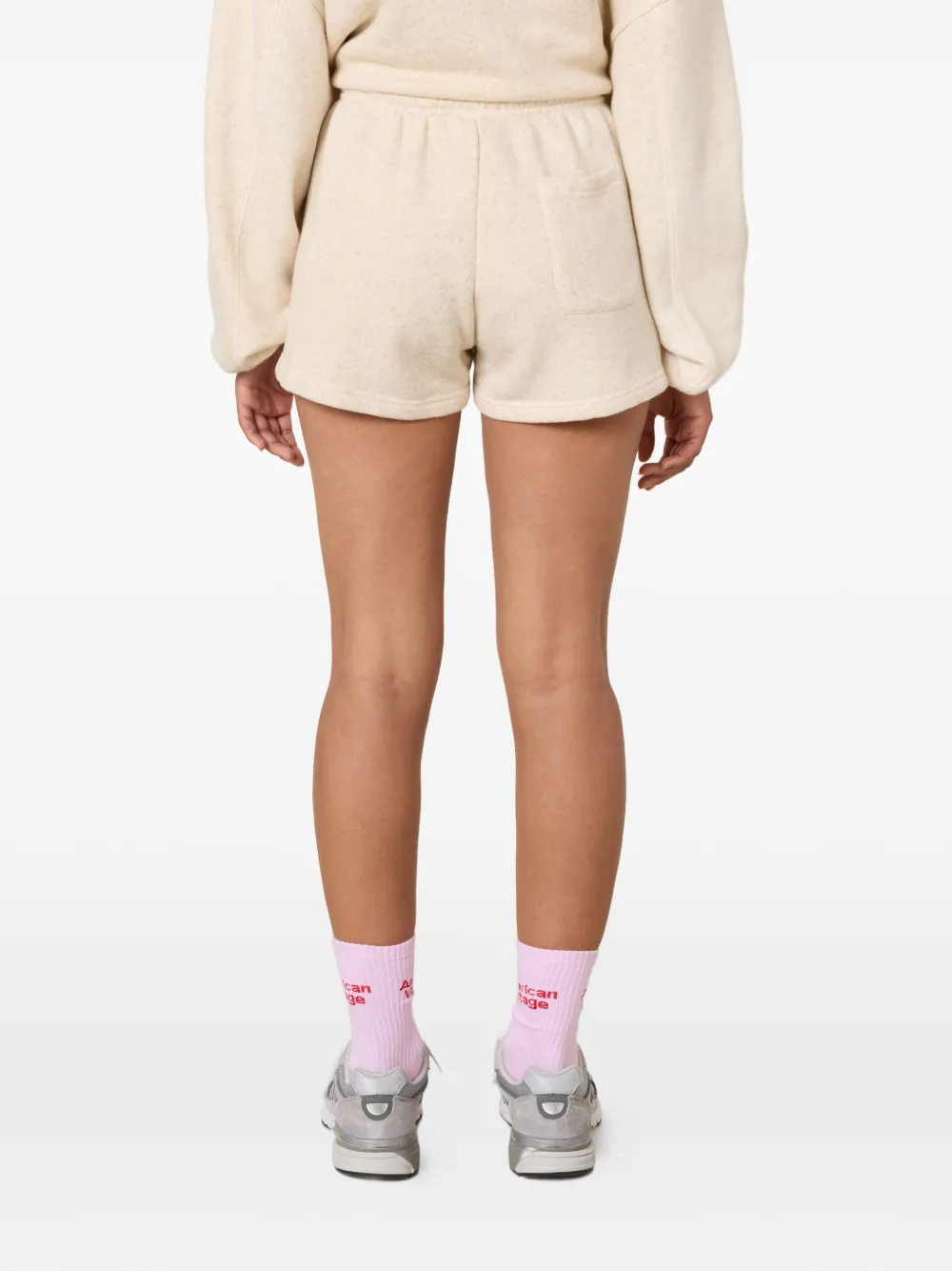 American Vintage Itonay shorts met trekkoord Beige