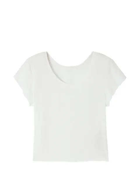 American Vintage Dualy round-neck short-sleeve linen T-shirt