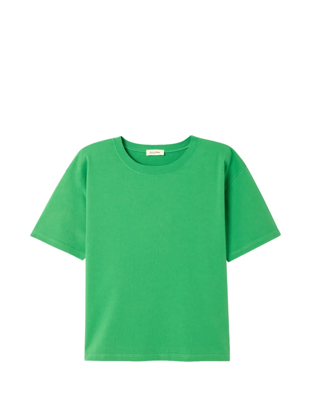 American Vintage crew-neck short-sleeve T-shirt - Verde