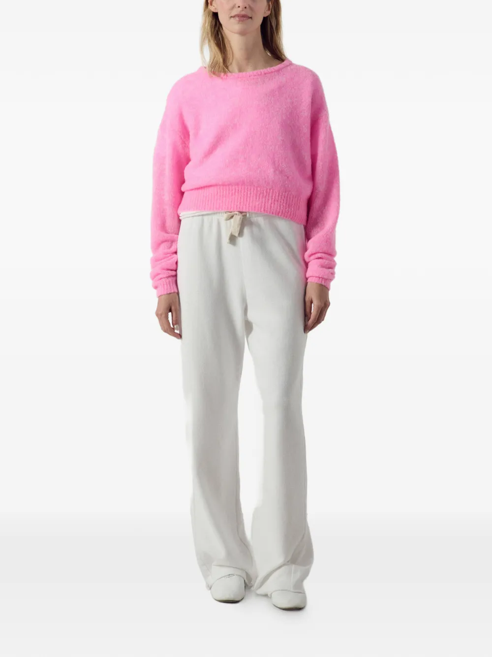American Vintage Nuggy gemêleerde trui Roze