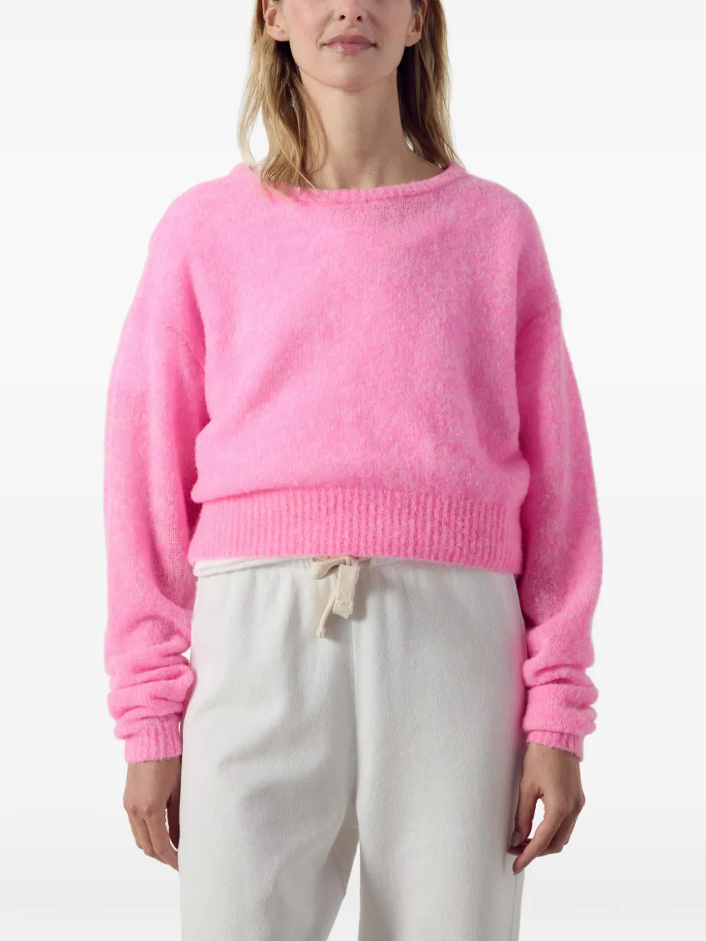 American Vintage Nuggy gemêleerde trui Roze