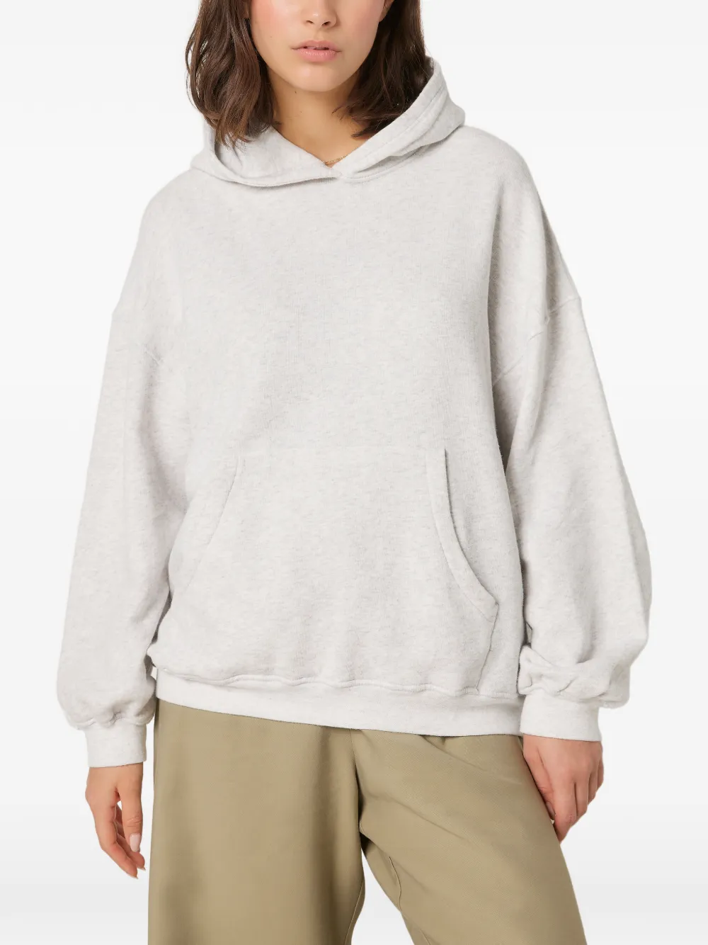 American Vintage Kids Atubay hoodie met lange mouwen Grijs
