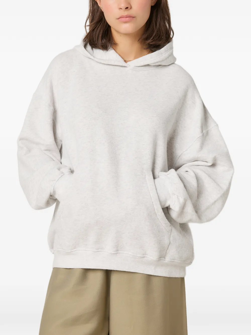American Vintage Kids Atubay hoodie met lange mouwen Grijs