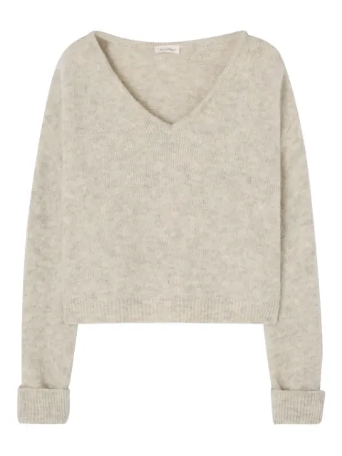 American Vintage V-neck knitted sweater