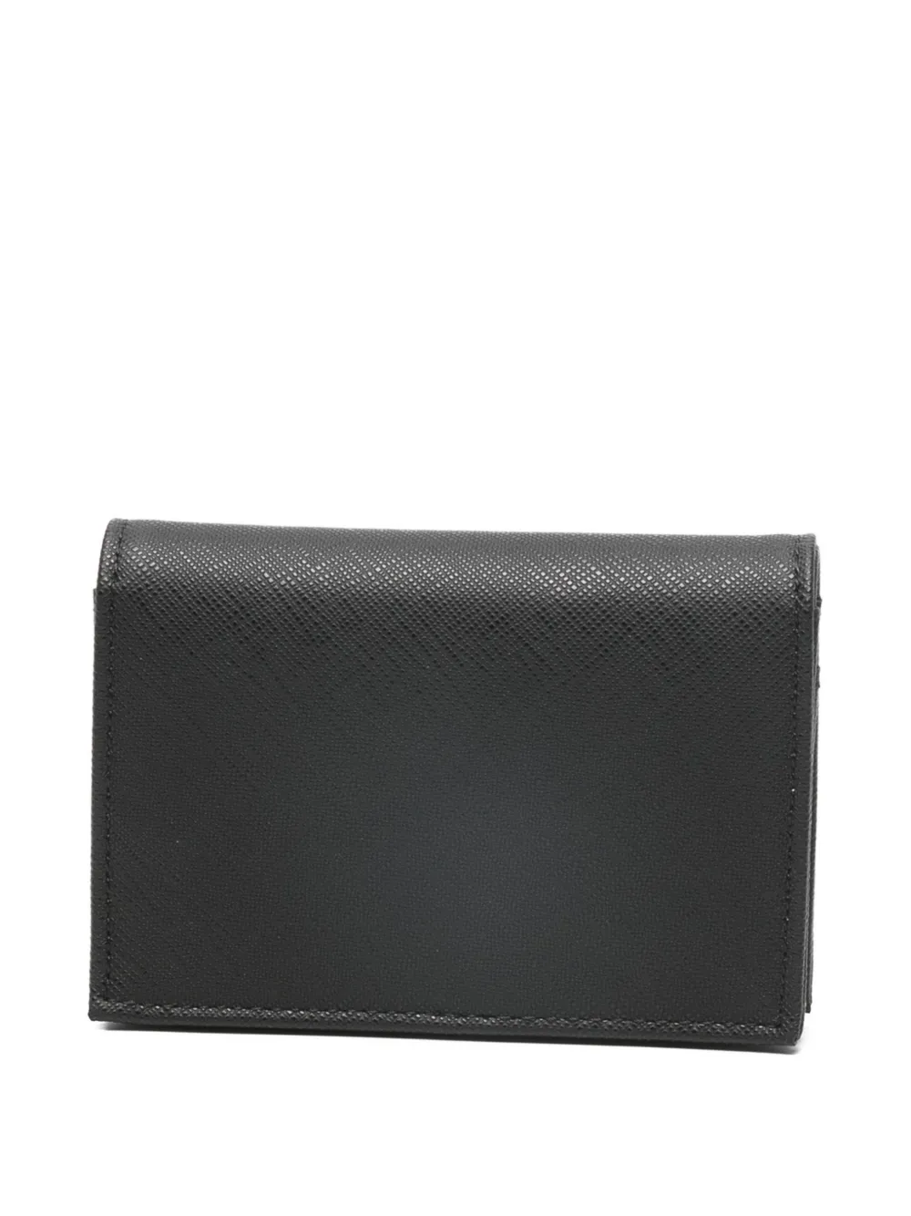 Emporio Armani Portemonnee met logoplakkaat Zwart
