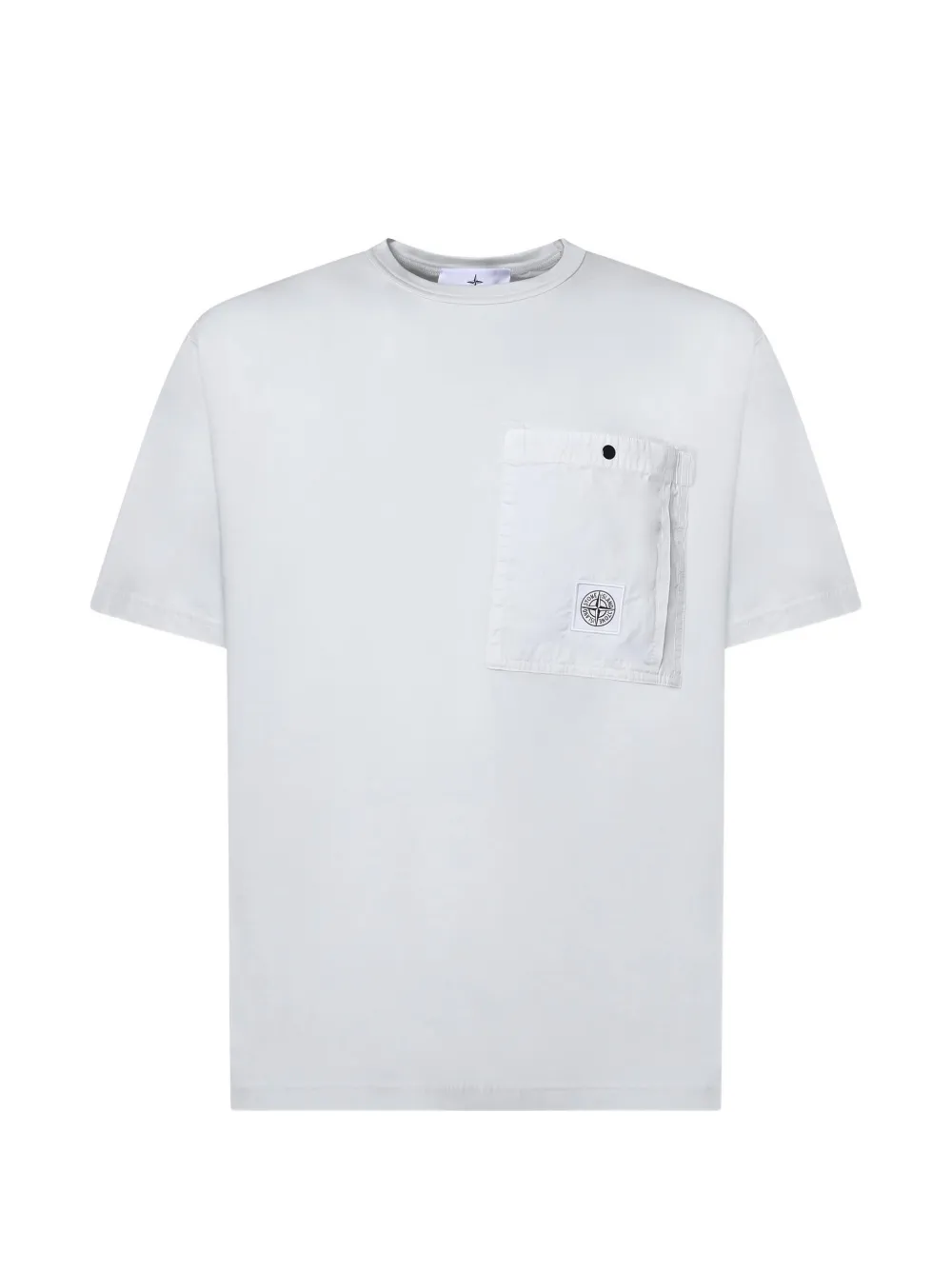 Stone Island T-shirt met borstzak Wit