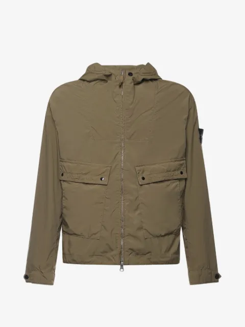 Stone Island hooded pocket jacket